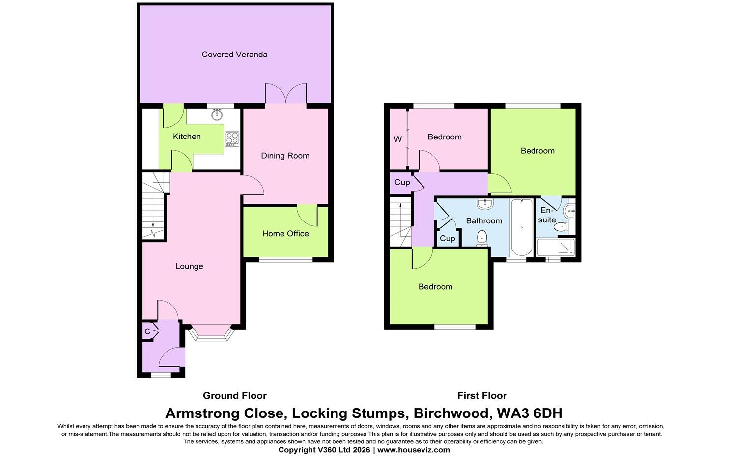 Armstrong Close, Birchwood, WA3  6DH floorplan