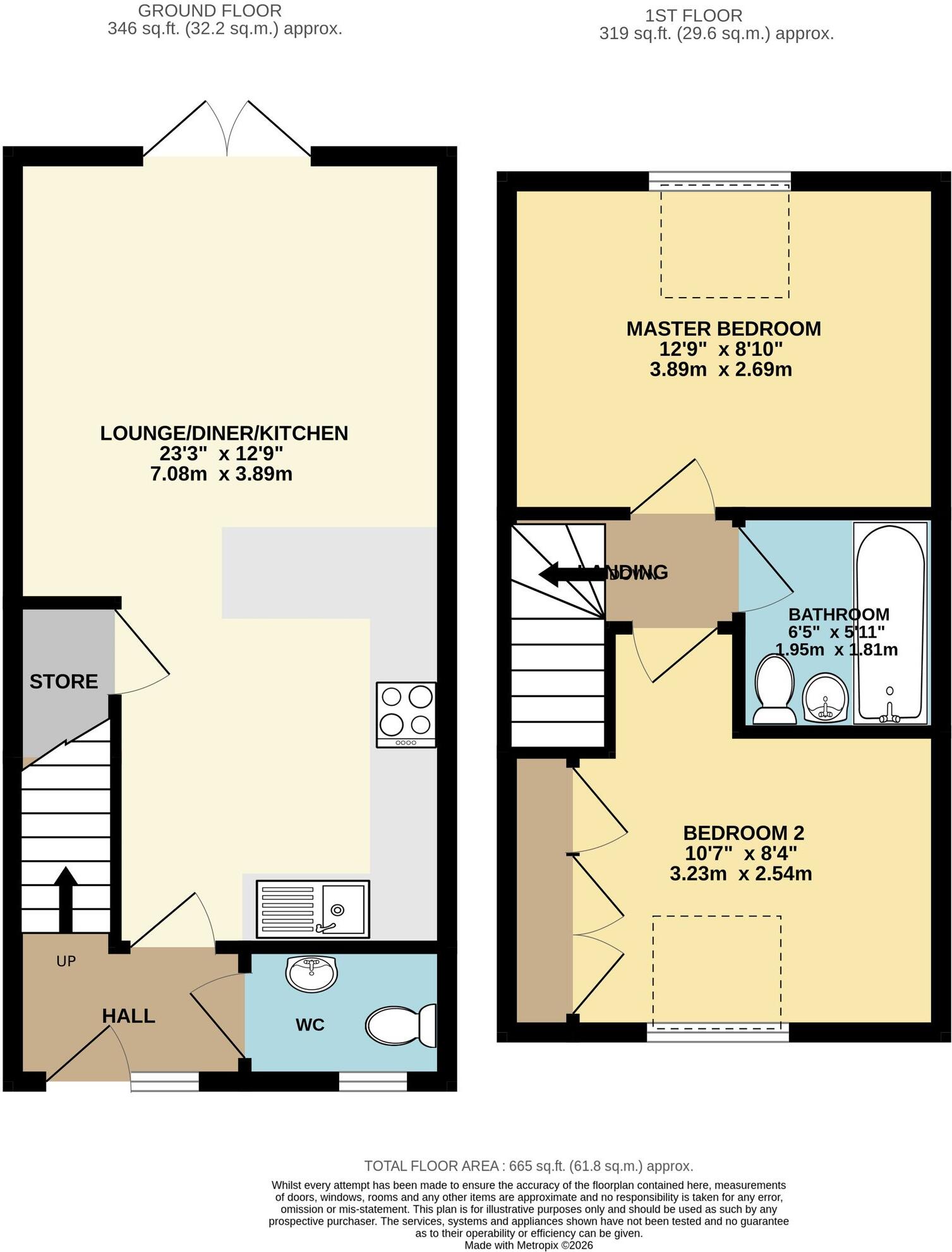 New Street, Newport, TF10 floorplan