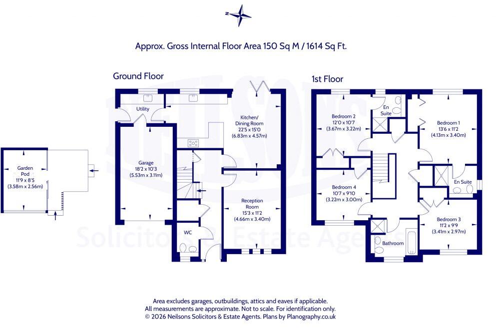 10 Ramslack Street, Balerno, EH14 5FE floorplan