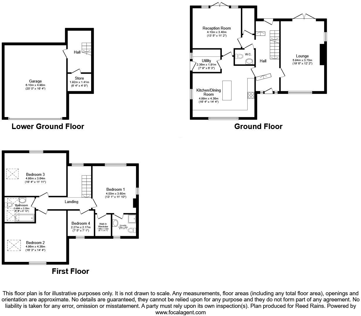 Caldene Croft, Mytholmroyd, Hebden Bridge, HX7 floorplan