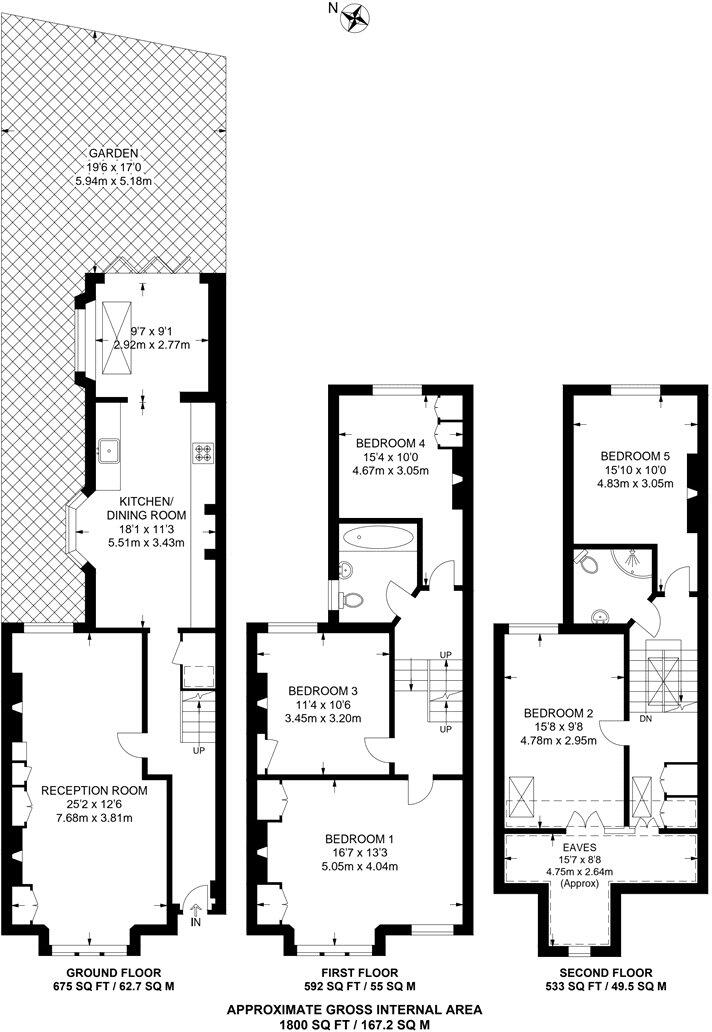 Glengarry Road, East Dulwich, London, SE22 floorplan