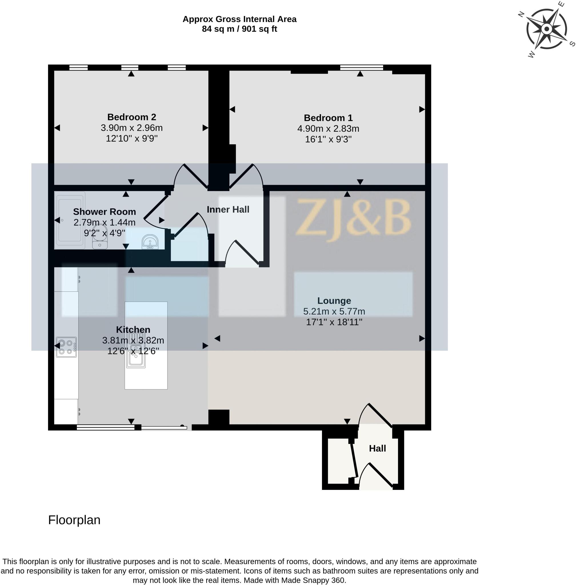 Sovereign House, St Michael Street, Shrewsbury, SY1 2EY floorplan