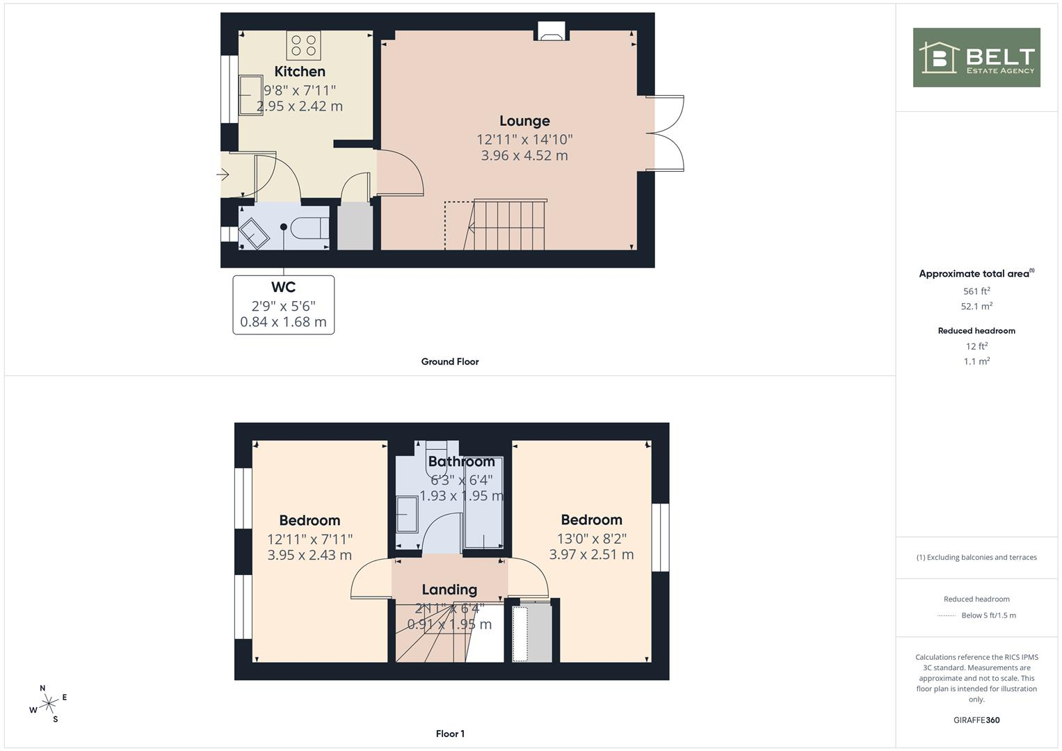 Windermere Drive, Bridlington floorplan