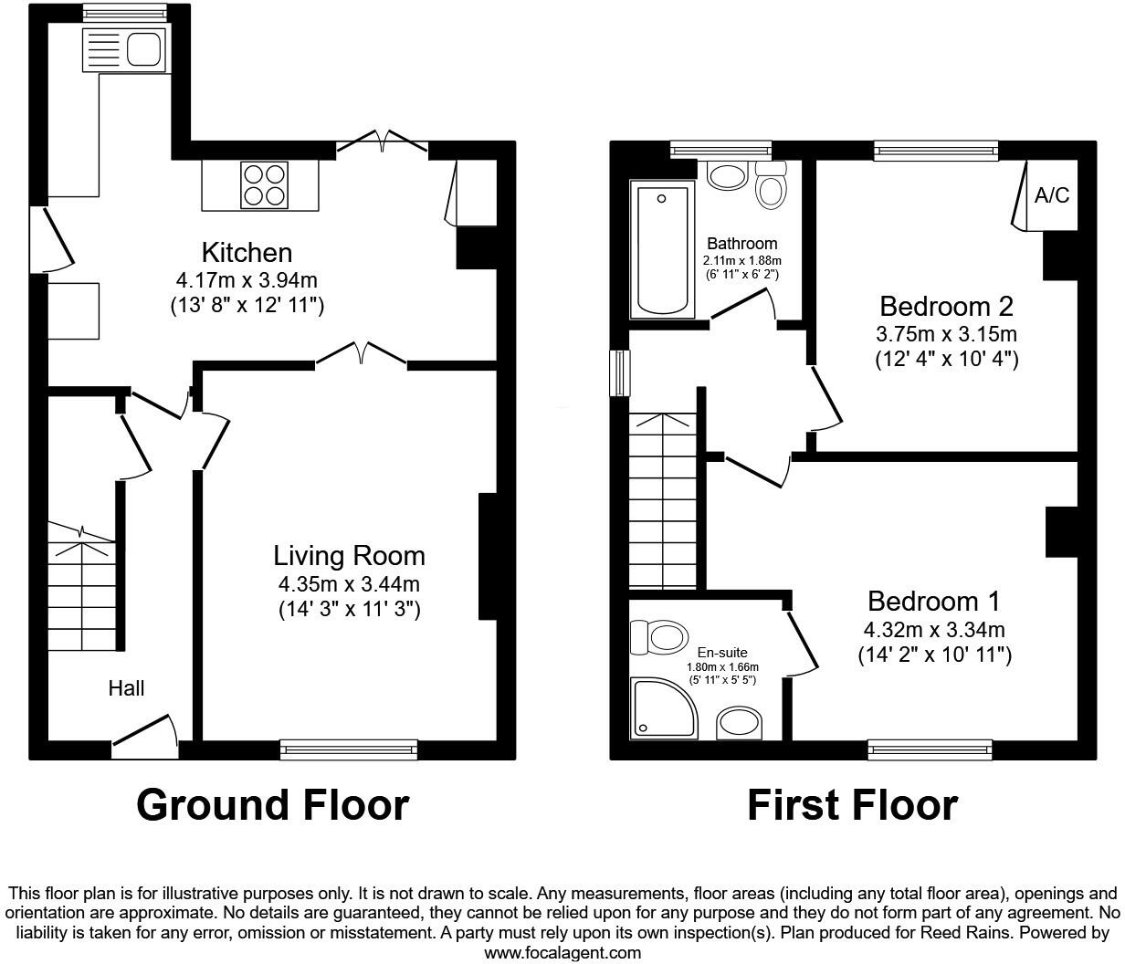 Coach Road, Wakefield, West Yorkshire, WF1 floorplan