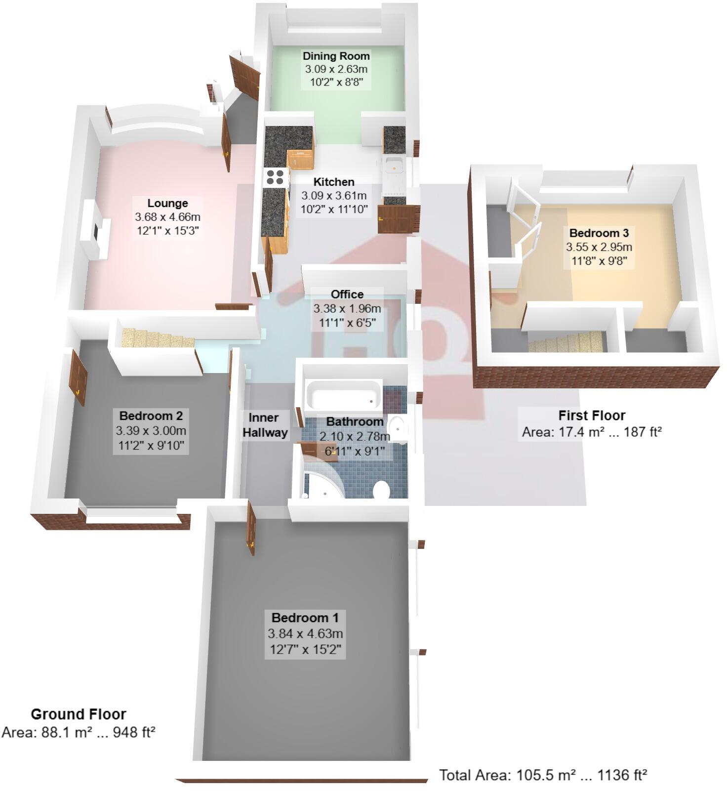 Adelaide Avenue, Thornton-Cleveleys, Lancashire, FY5 floorplan