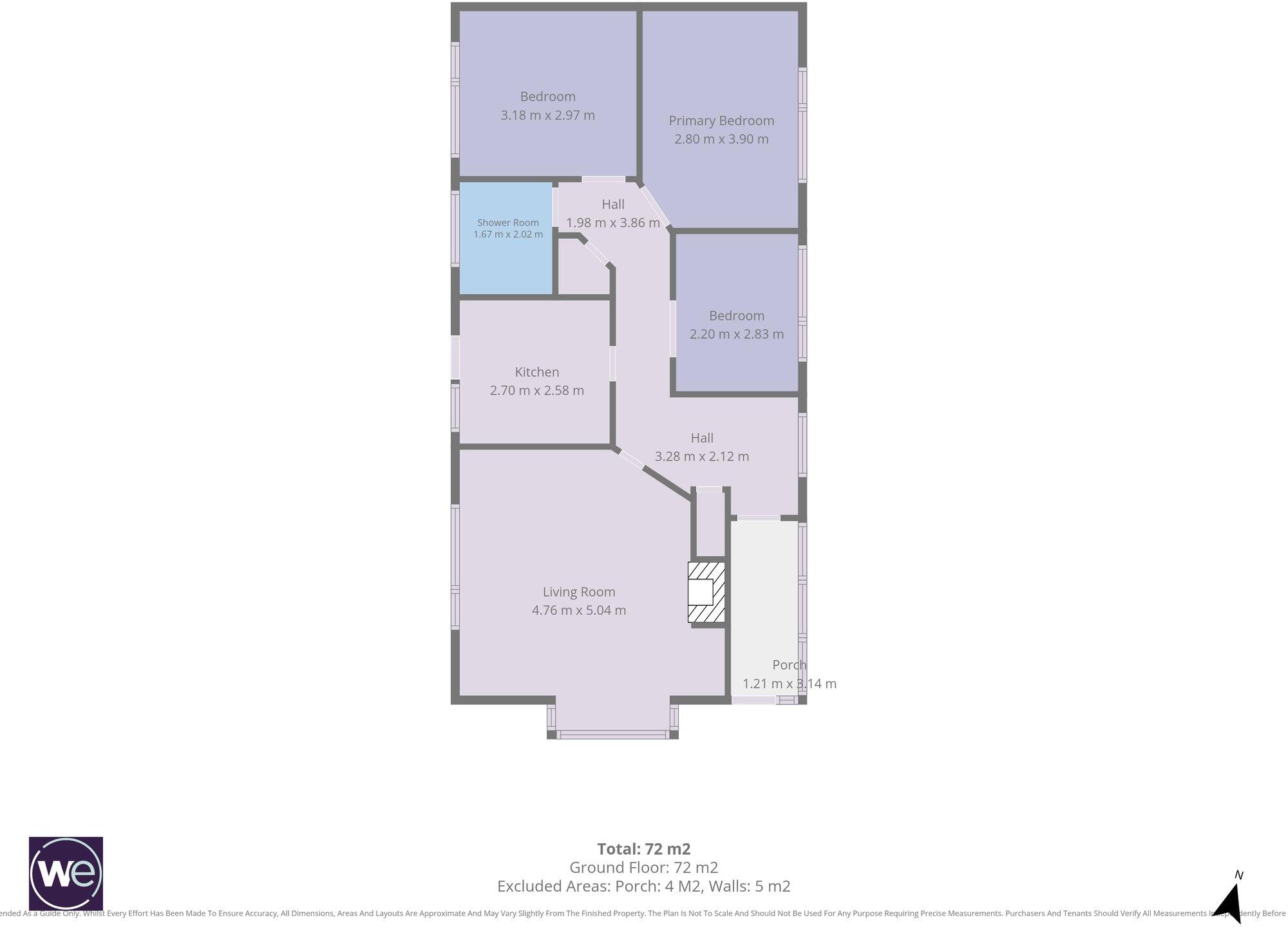Merllyn Road, Rhyl, LL18 floorplan