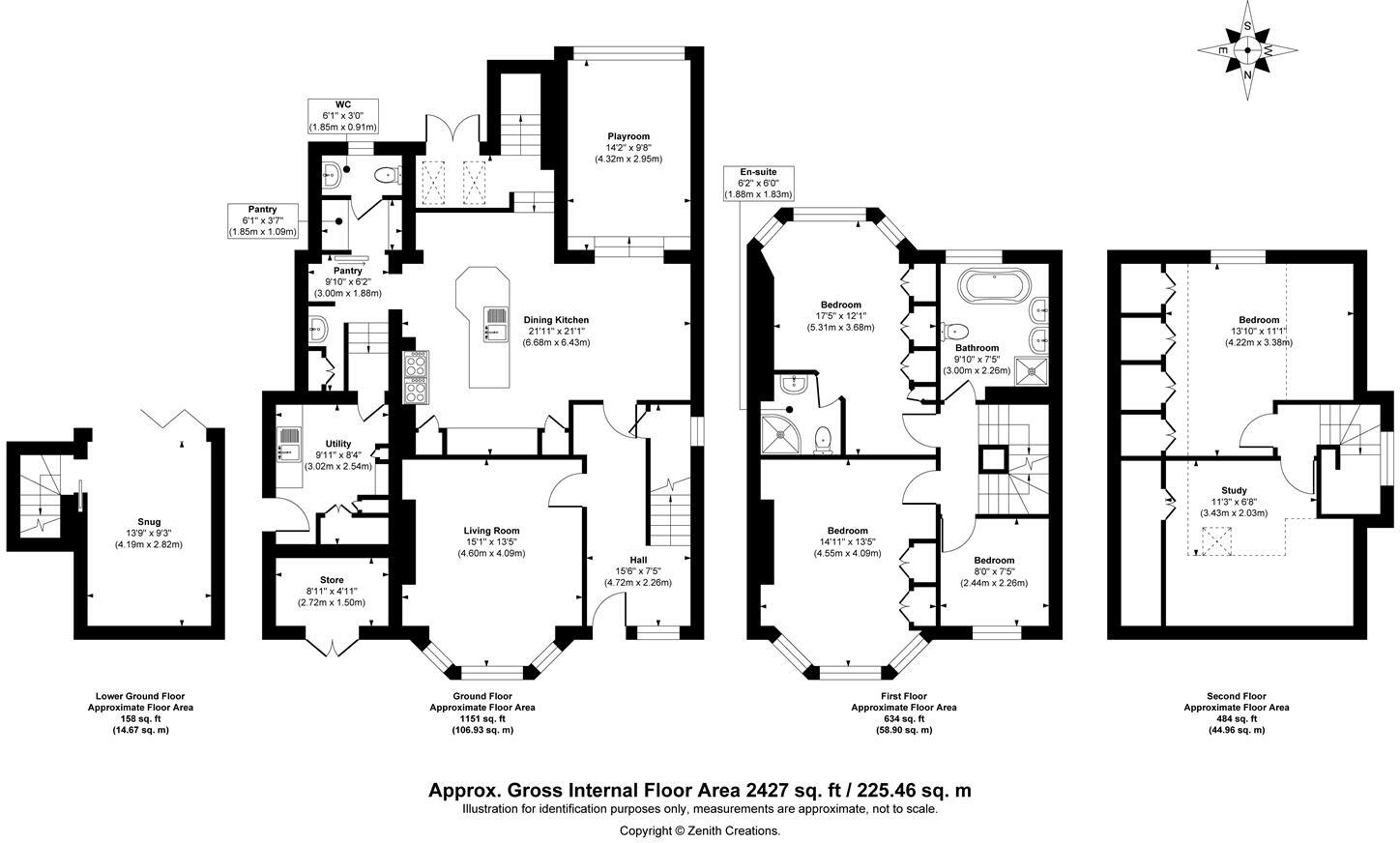 Oakwell Crescent, Leeds floorplan