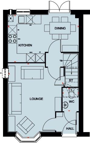 Cottam Way,
Cottam,
Preston,
Lancashire,
PR4 0WL floorplan