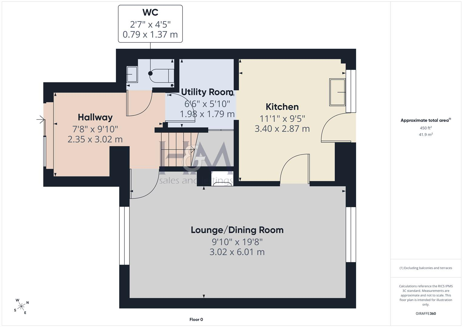 The Noke, Stevenage, Hertfordshire, SG2 8LJ. floorplan
