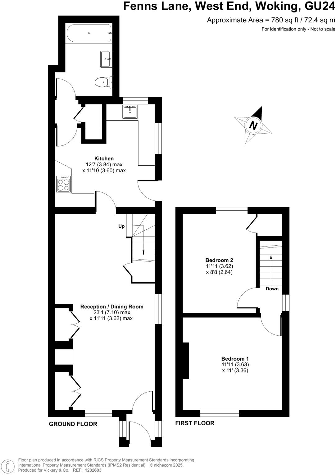 Fenns Lane, West End, Woking, Surrey, GU24 floorplan