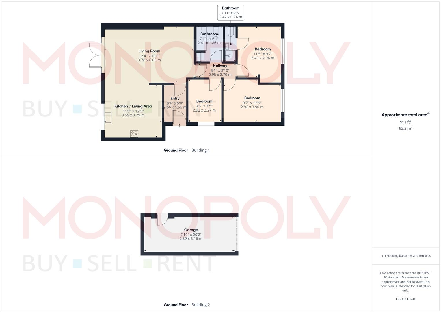 Bronallt, Leeswood, Mold floorplan