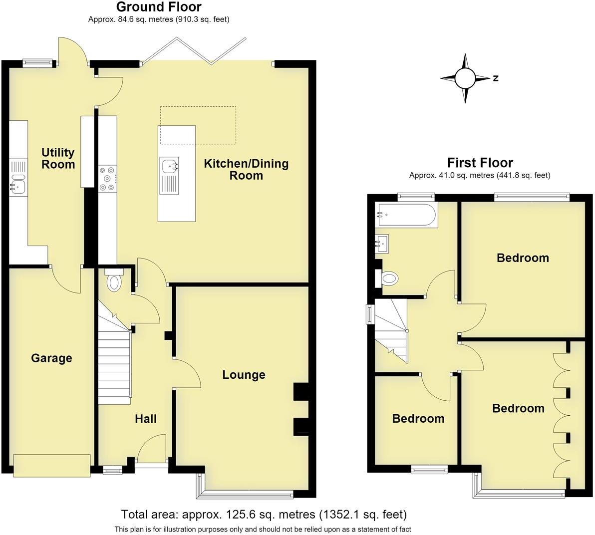 Highlands Close, Warwick floorplan