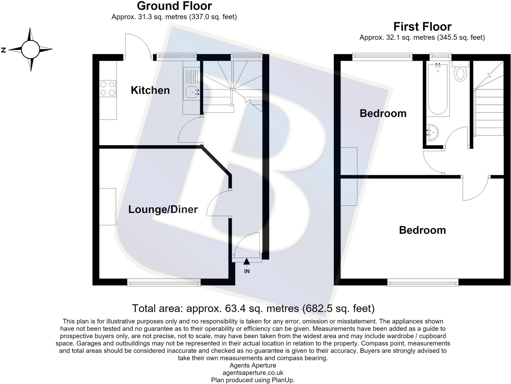 Cornwallis Road, Dagenham, RM9 floorplan