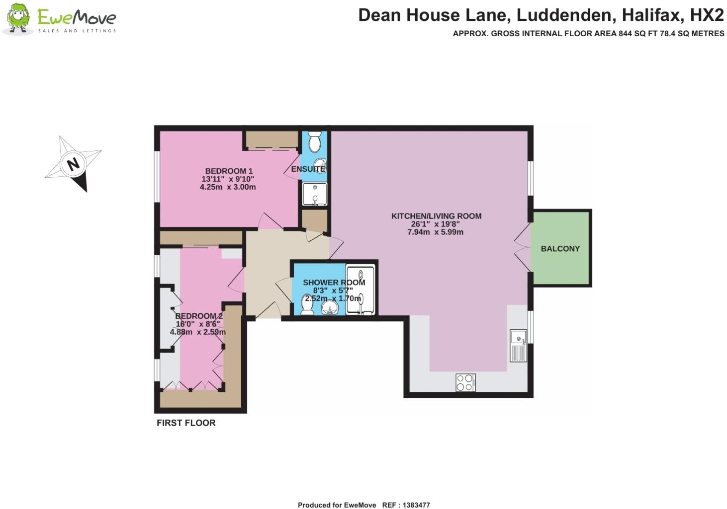 Oats Royd Mill, Luddenden floorplan