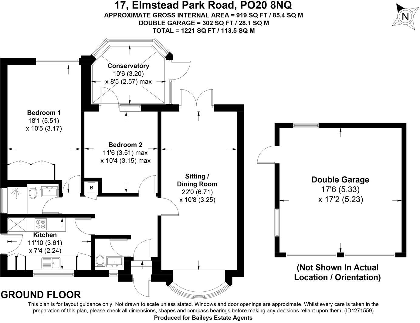 Elmstead Park Road, West Wittering, Chichester floorplan