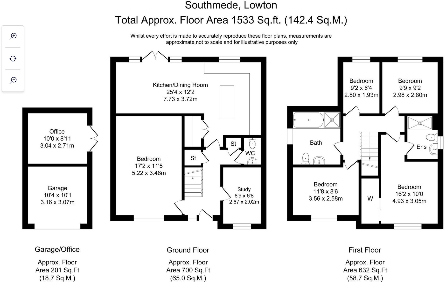Southmead, Lowton, WA3 floorplan