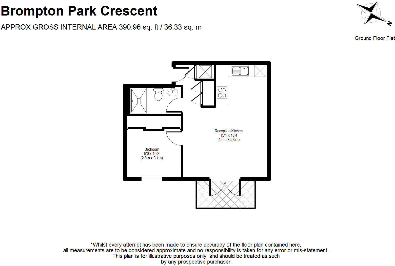 Brompton Park Crescent, London, SW6 floorplan