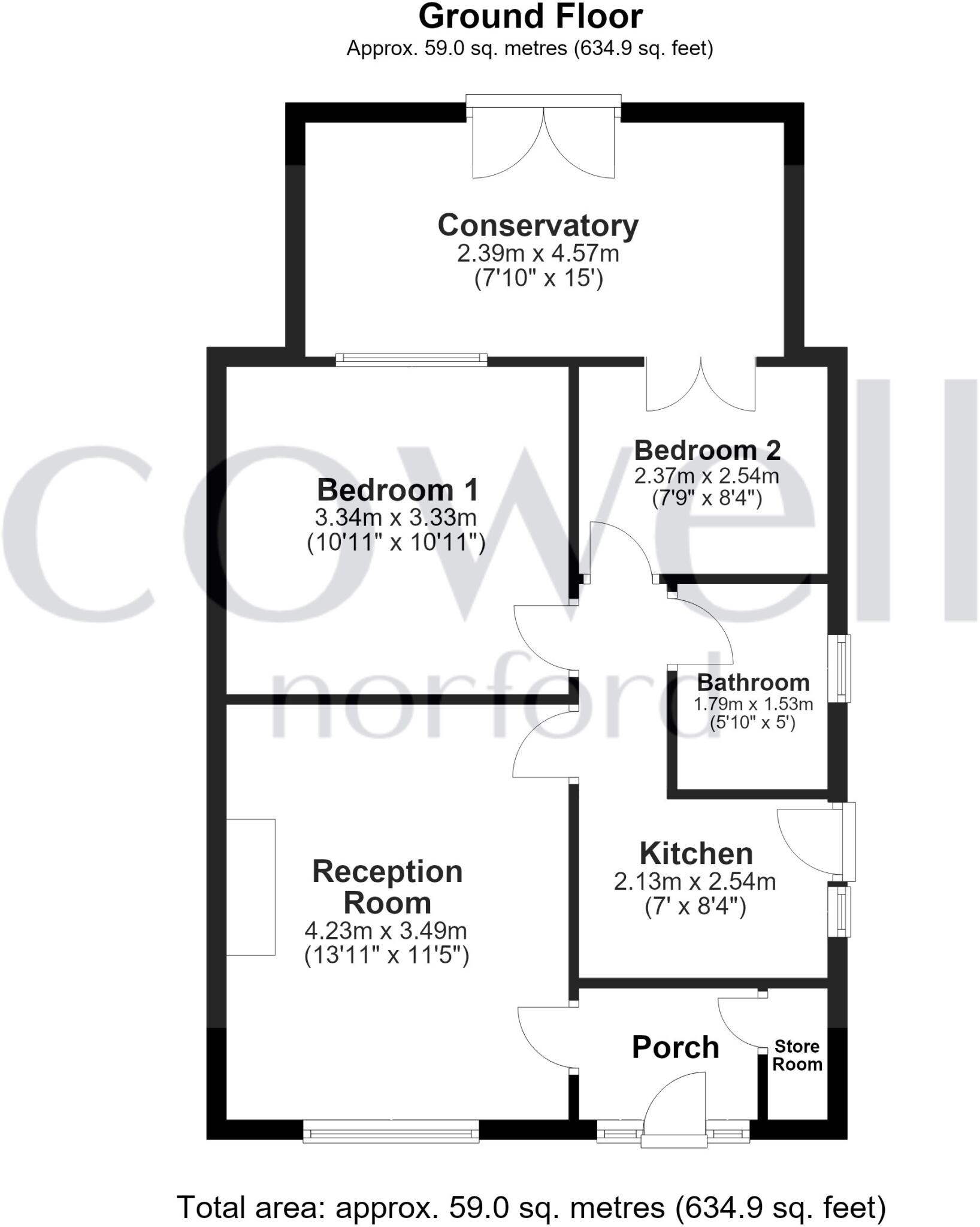 Hillcrest, Middleton, Manchester, Greater Manchester, M24 floorplan