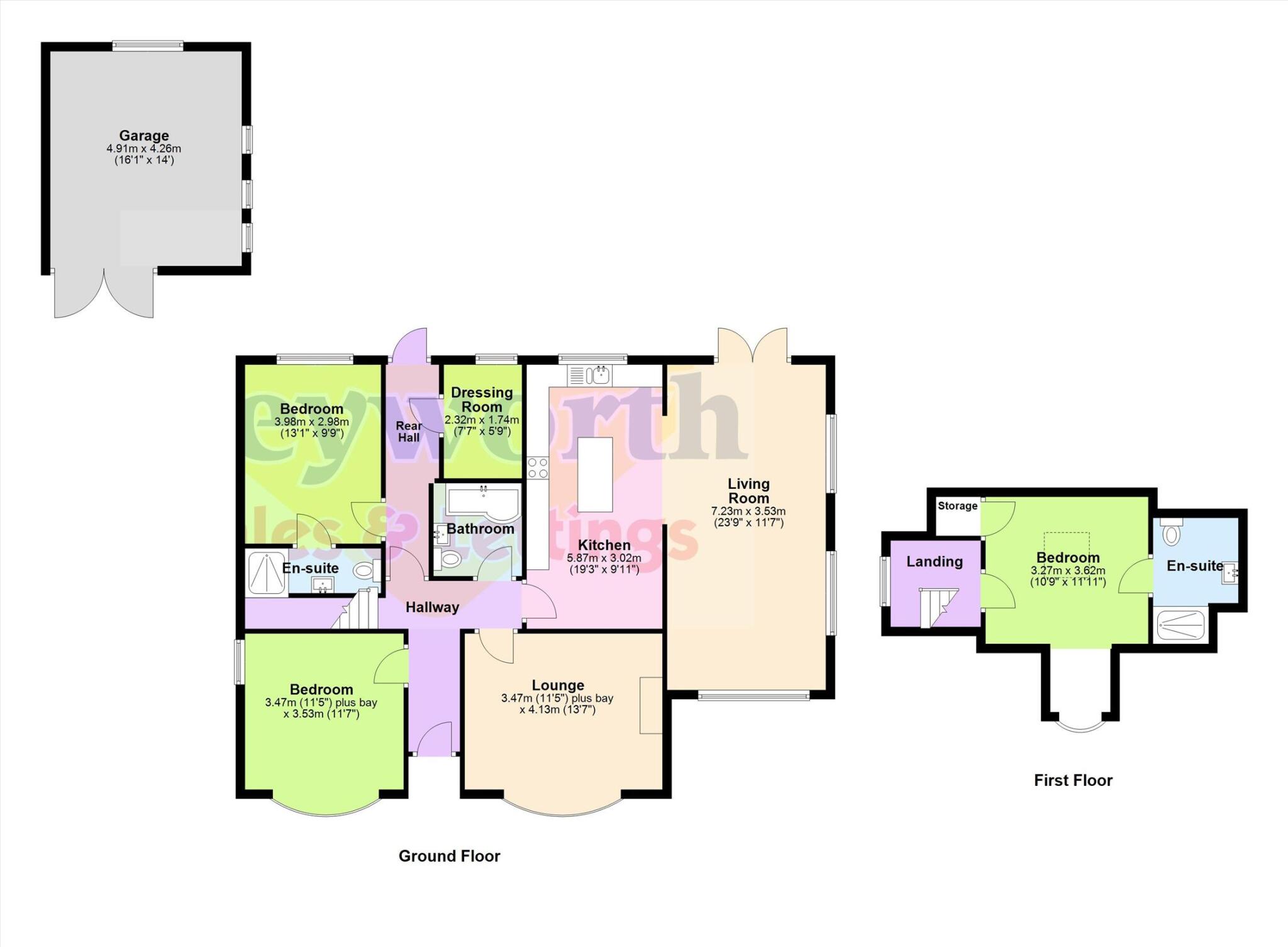 Hatlex Drive, Hest Bank, Lancaster floorplan