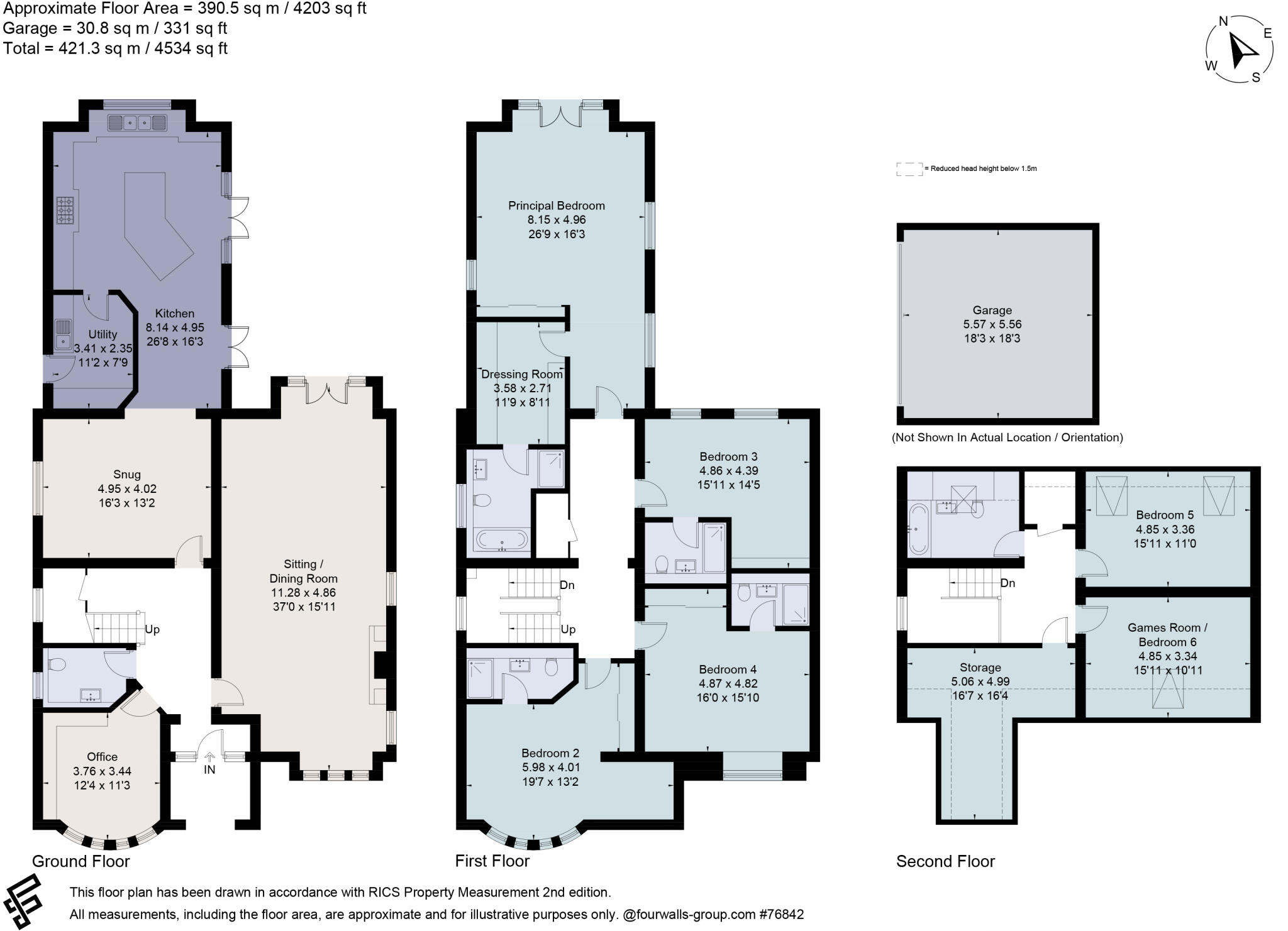 51, Meadow Drive, Prestbury, Macclesfield, Cheshire, SK10 floorplan