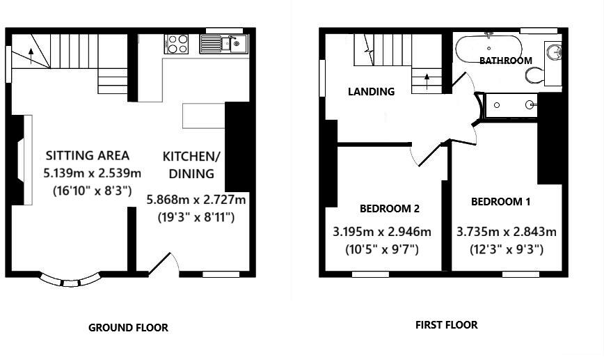 Calstock, Cornwall floorplan