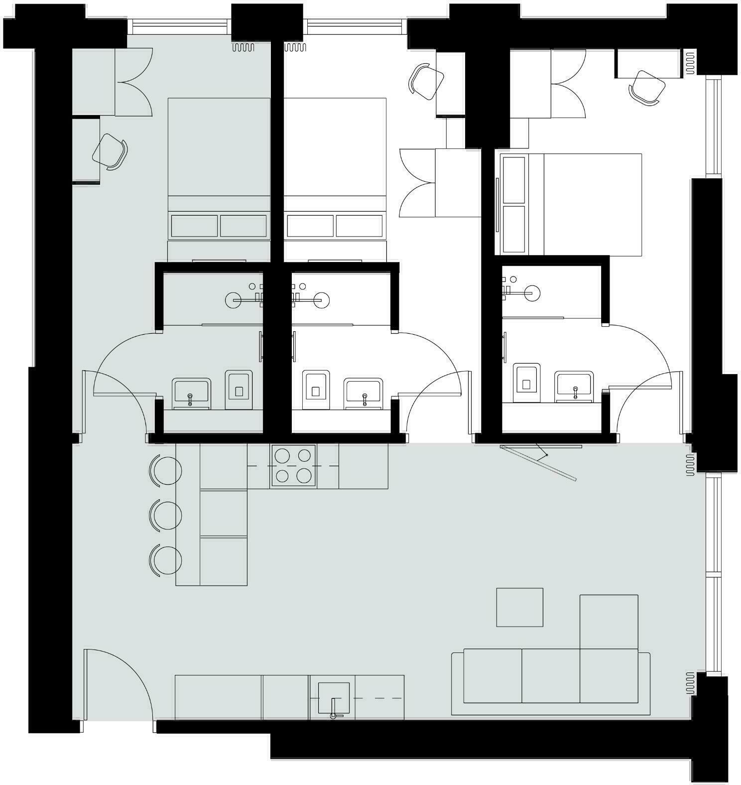 Union East Tower, Water Street, Manchester floorplan
