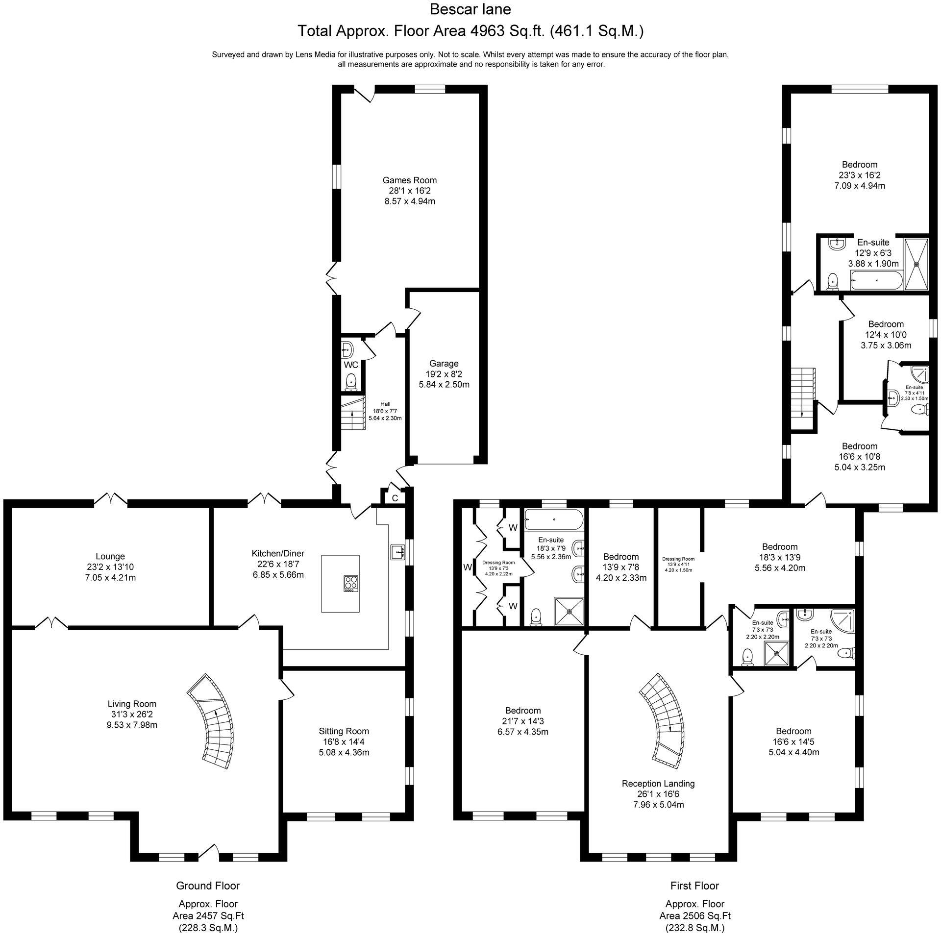 Bescar Lane, Scarisbrick, L40 floorplan