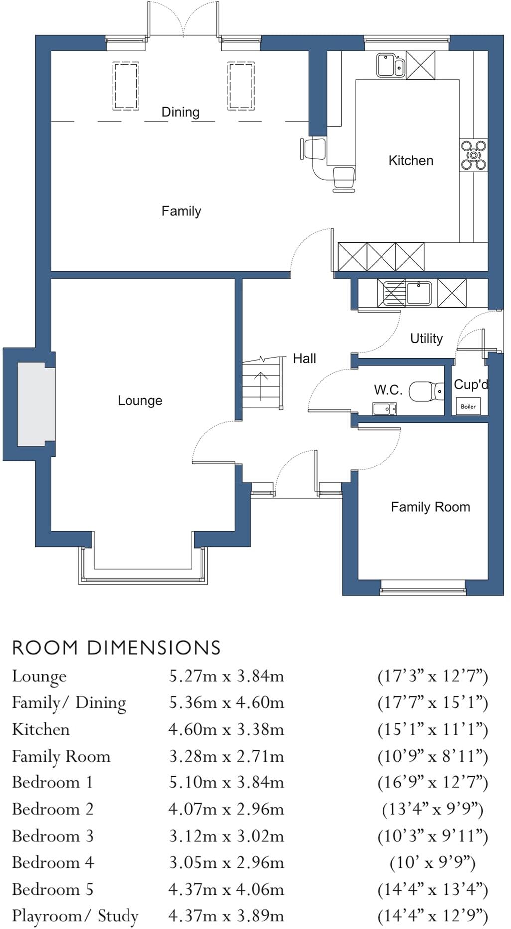 Plot 394 - Farnella Close, Barton-upon-Humber, North Lincolnshire, DN18 floorplan
