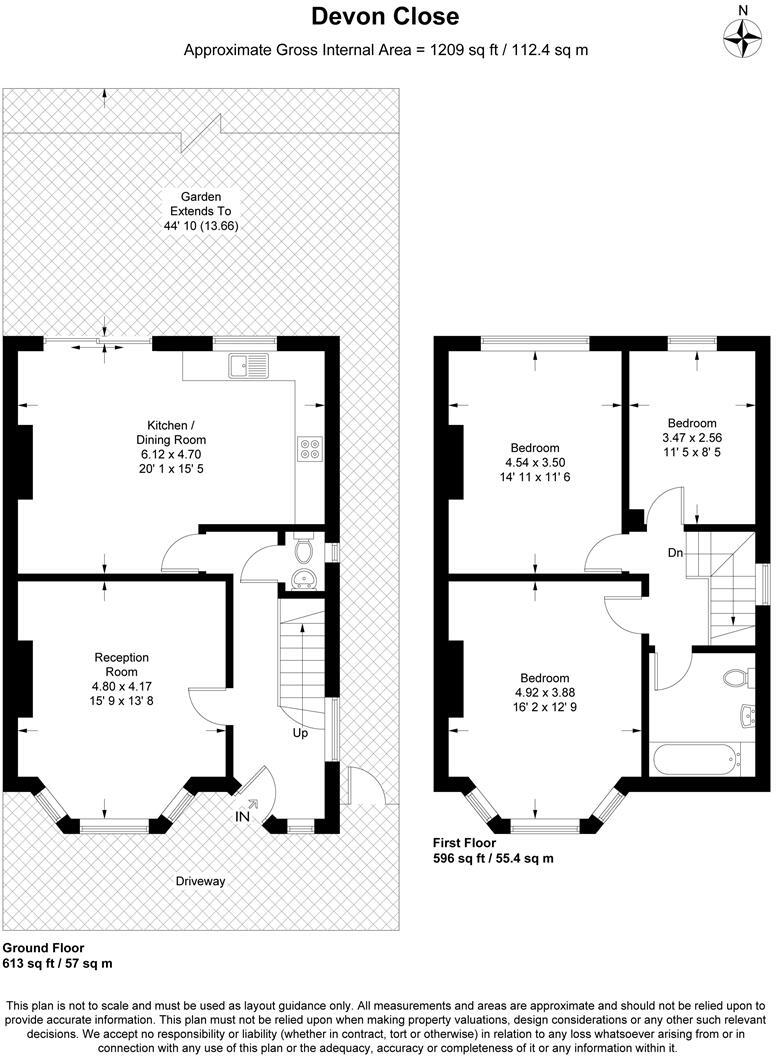 Devon Close, Buckhurst Hill floorplan