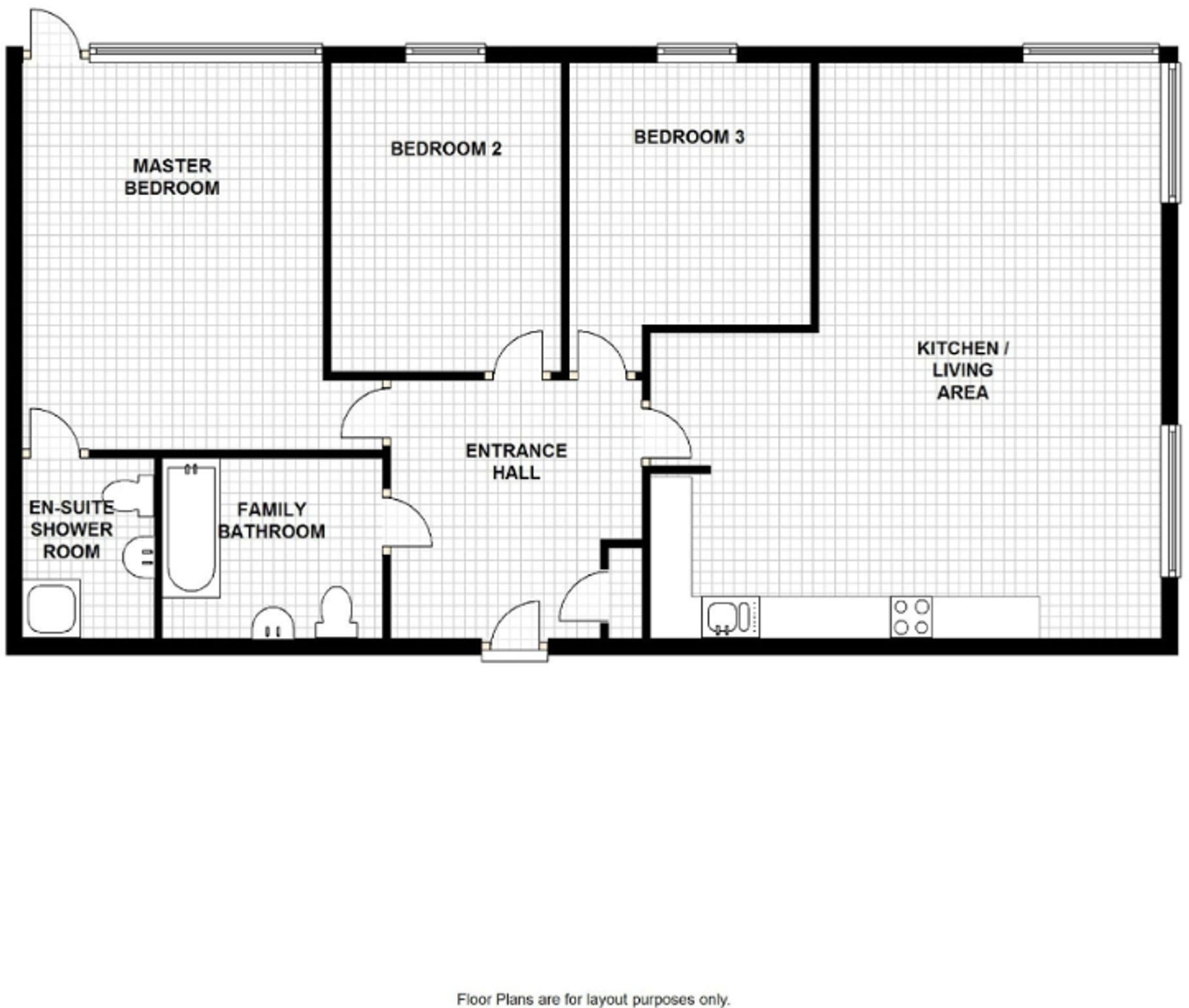 South Fifth Street, Amethyst House, MK9 floorplan