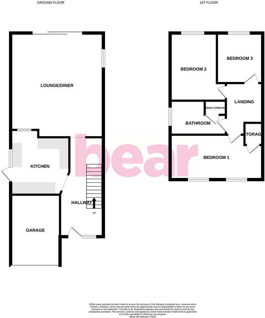 Linden Road, Benfleet floorplan