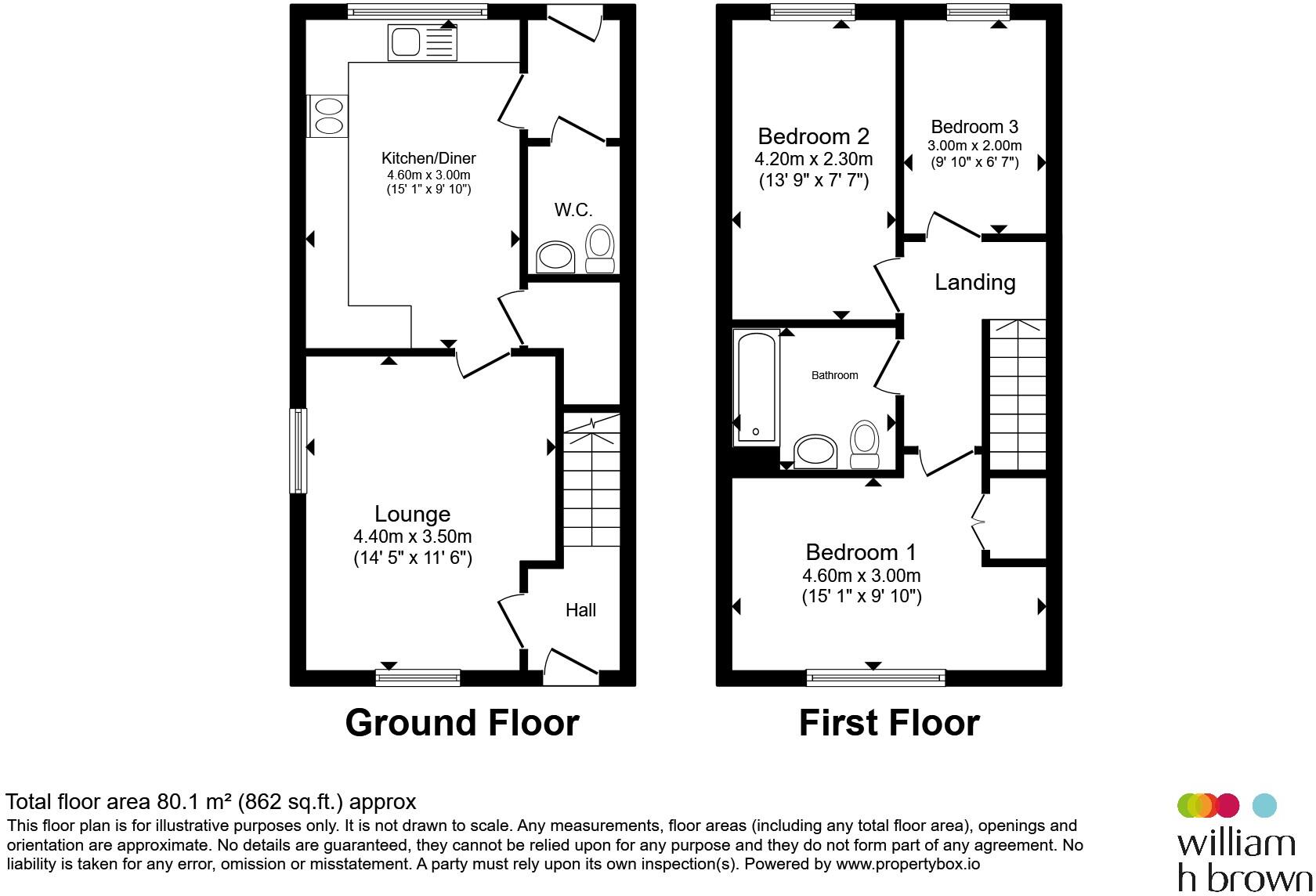 Brookfield Fold, Hampsthwaite, Harrogate floorplan