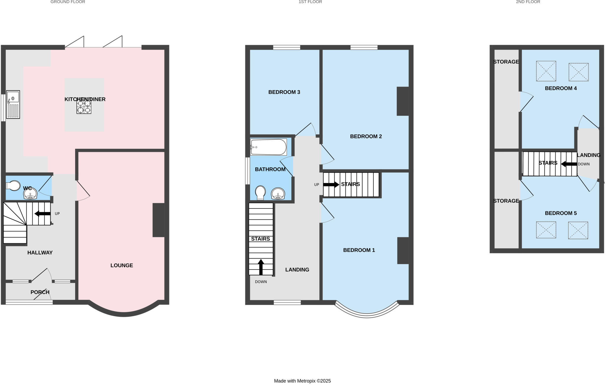Silkmore Lane, Stafford, Staffordshire, ST17 floorplan
