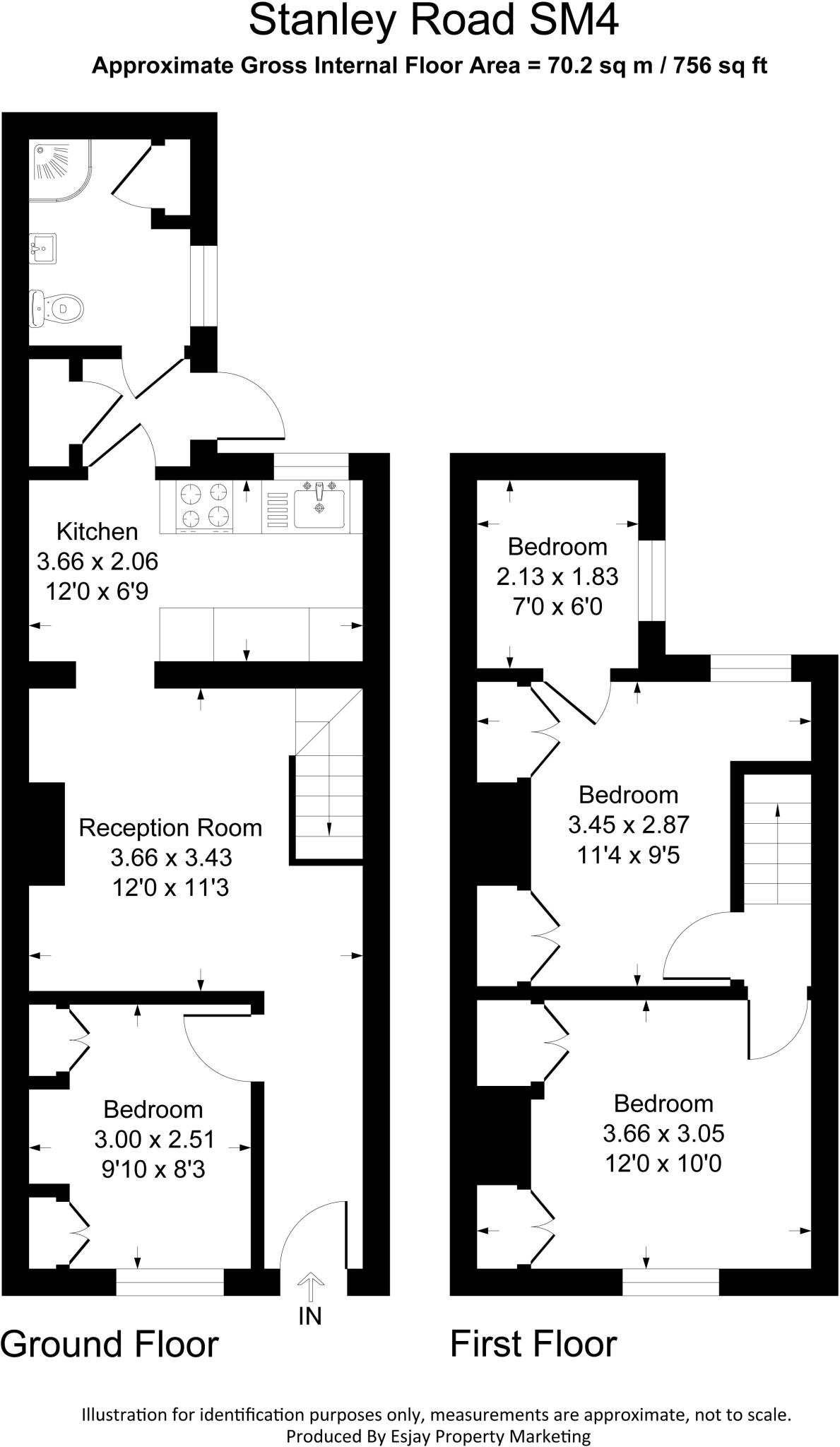 Stanley Road, Morden, SM4 floorplan