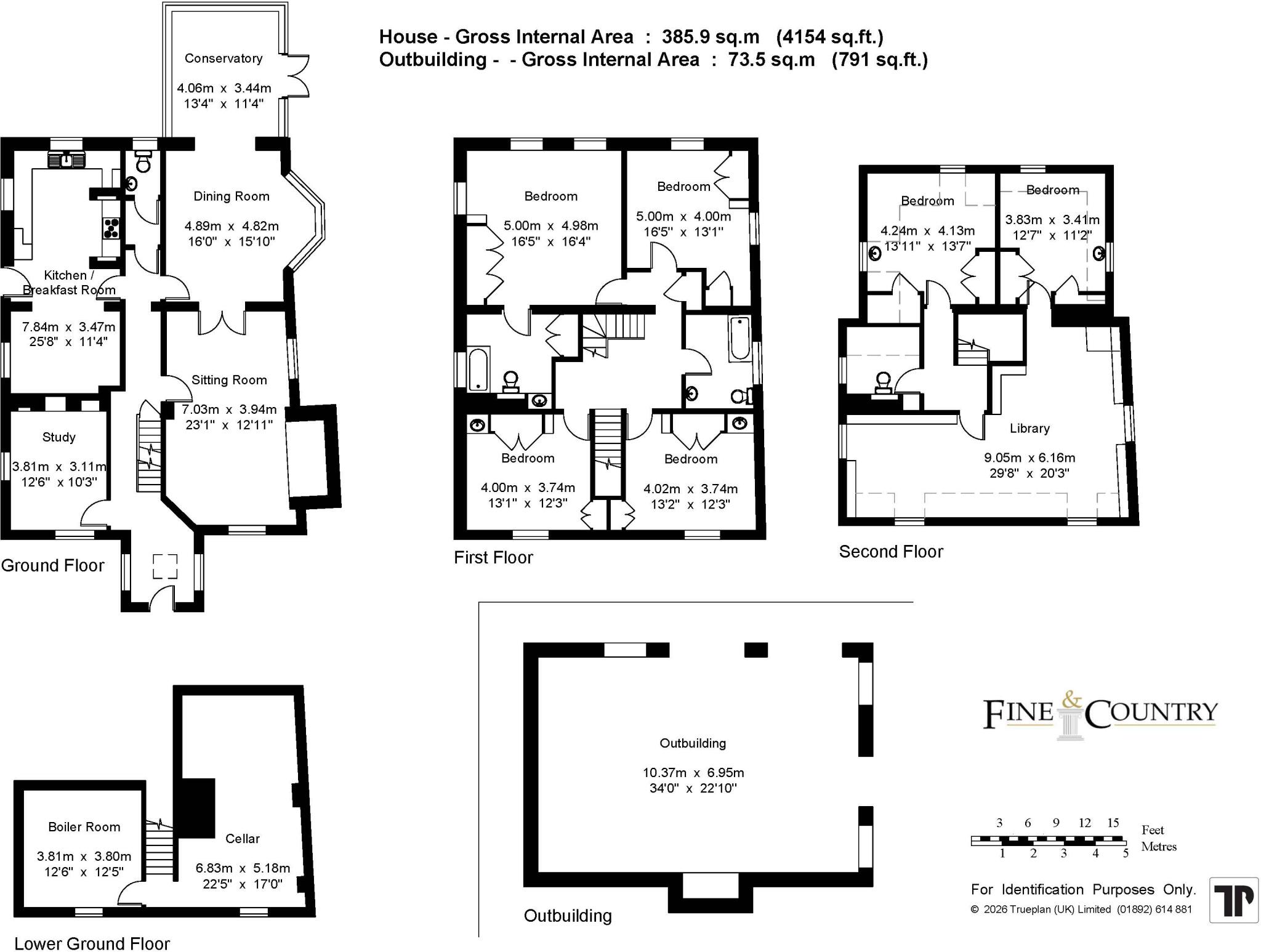 Winfield Lane, Claygate Cross, Near Borough Green, Sevenoaks, Kent, TN15 floorplan