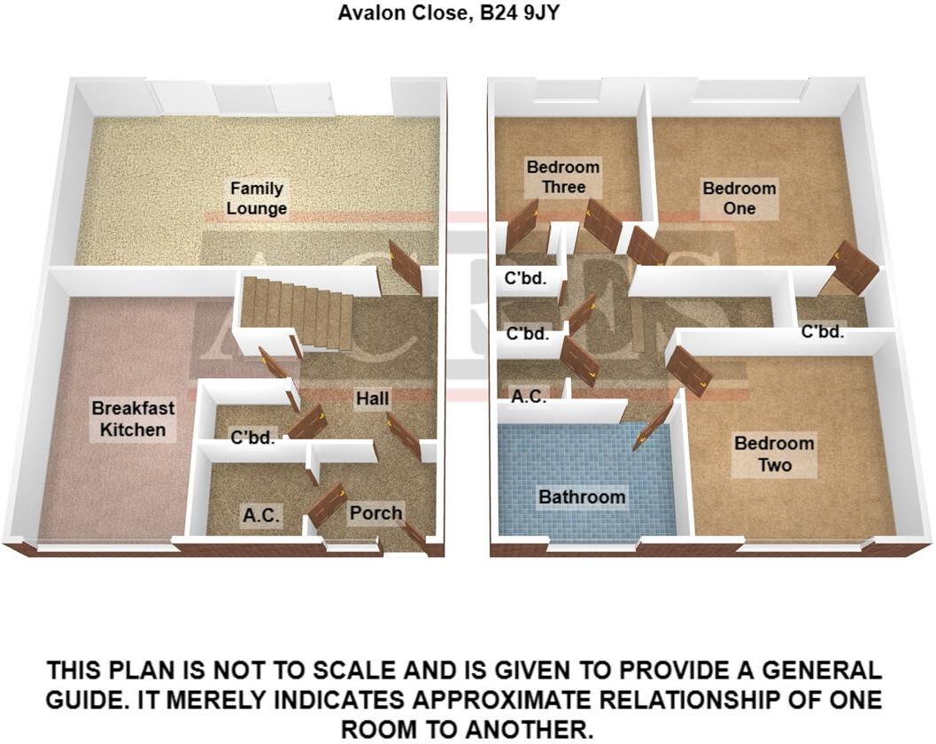 Avalon Close, Erdington, Birmingham floorplan