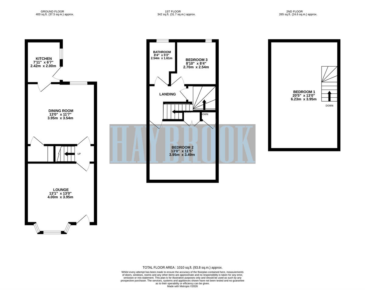 Mona Road, Sheffield floorplan