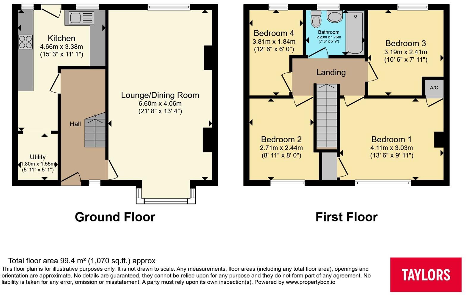 Beechley Drive, Cardiff, CF5 floorplan