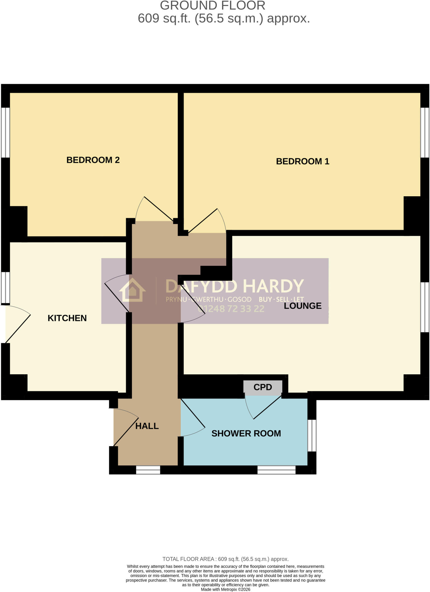 Church Street, Beaumaris, Isle of Anglesey, LL58 floorplan