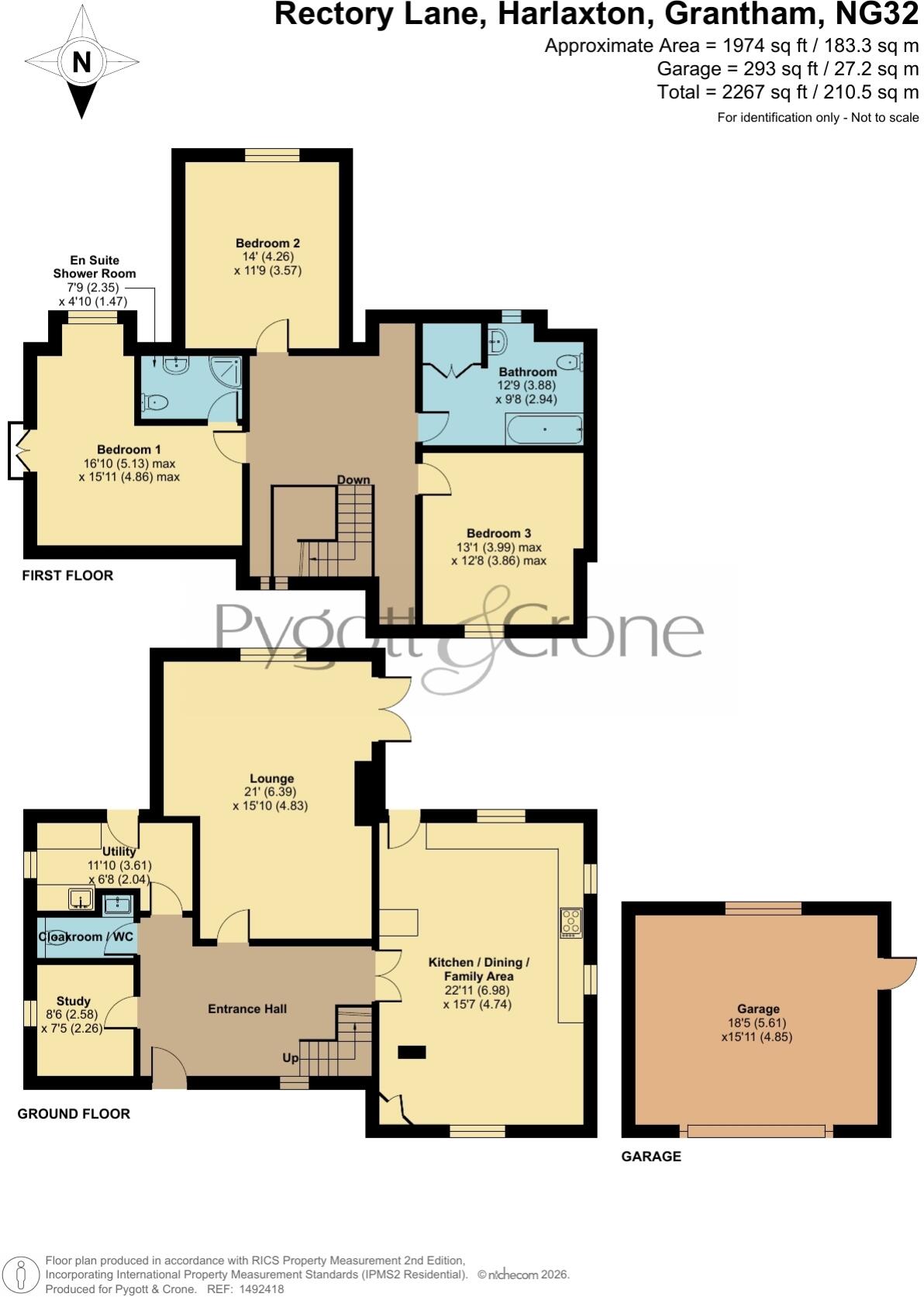 Rectory Lane, Harlaxton floorplan