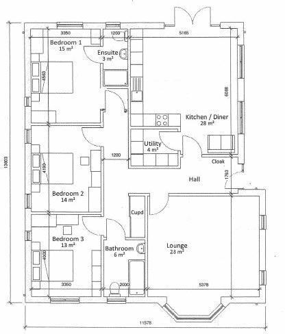 Haere Mai, Tattershall Road, Woodhall Spa floorplan