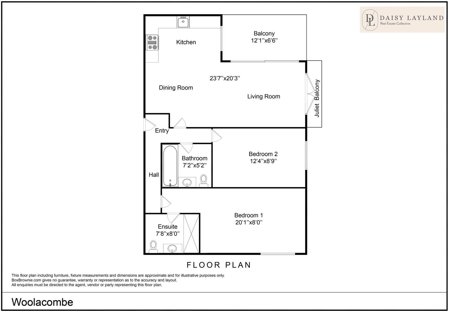 Woolacombe Beach floorplan