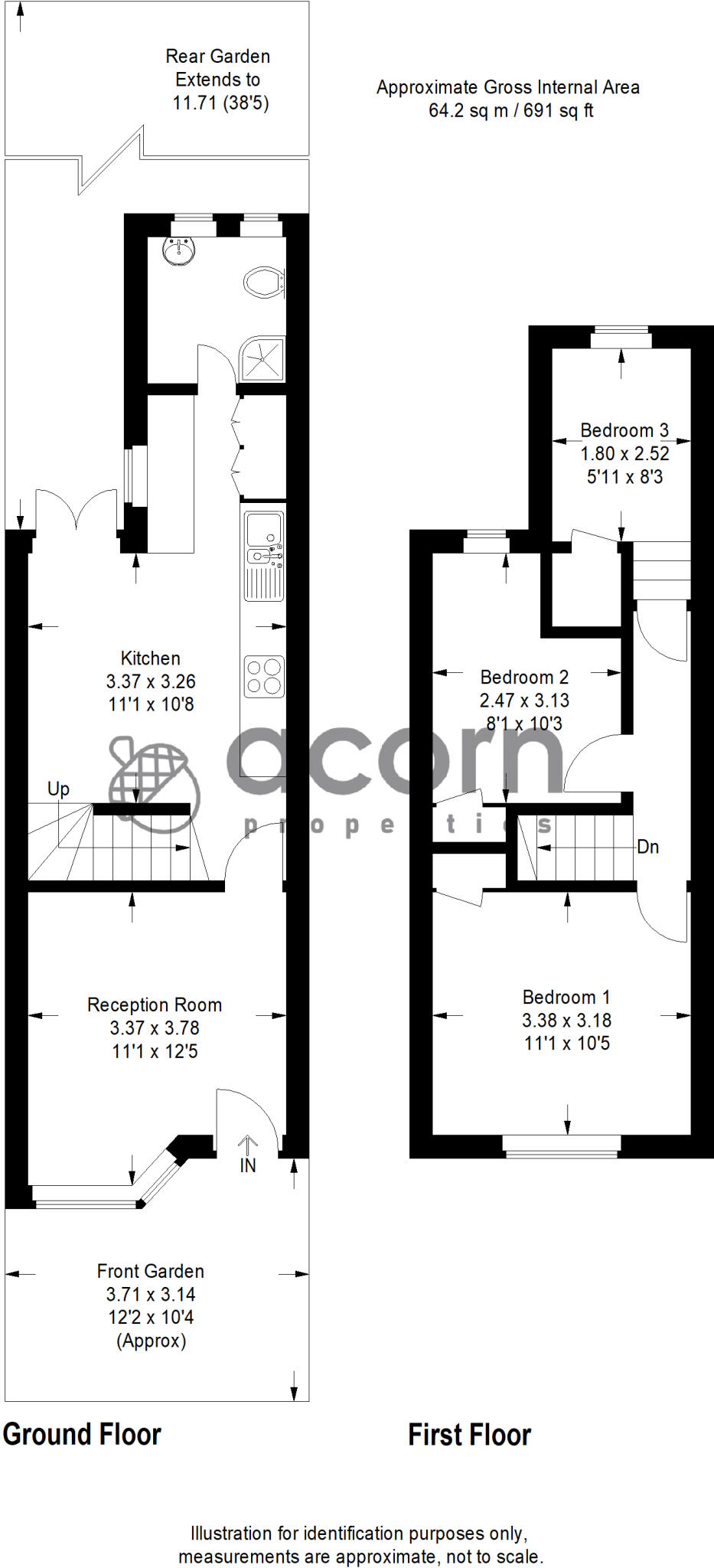 Nevill Grove, Watford, Hertfordshire, WD24 floorplan