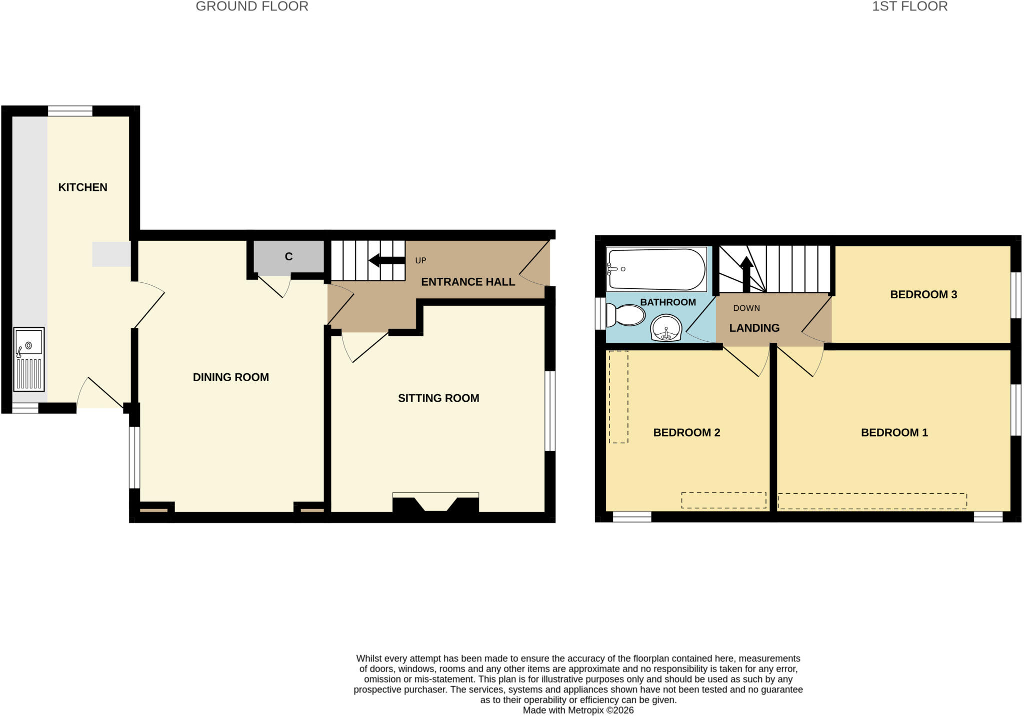 Buckland Brewer, Bideford, Devon, EX39 floorplan