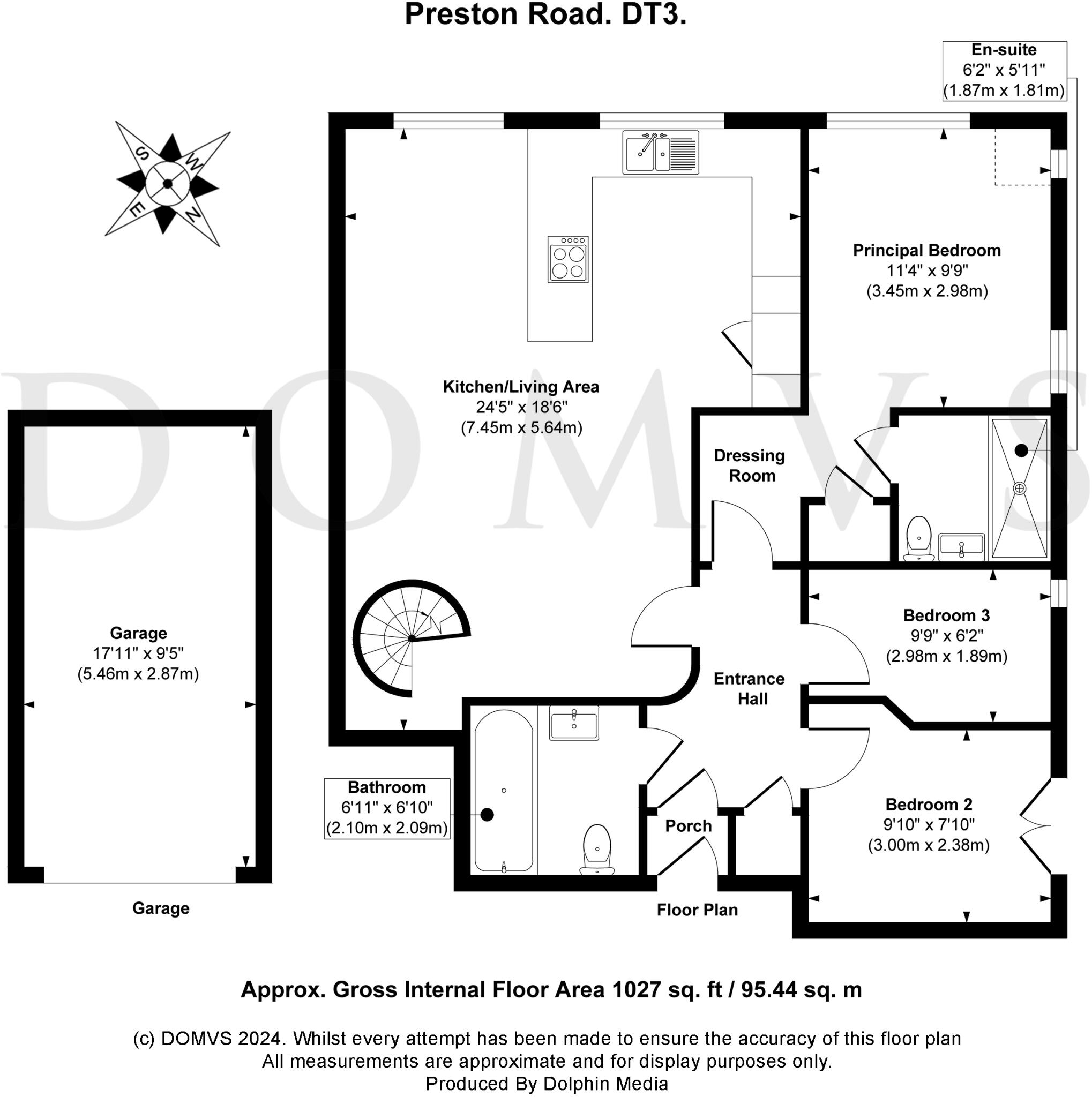 Weymouth, Dorset floorplan