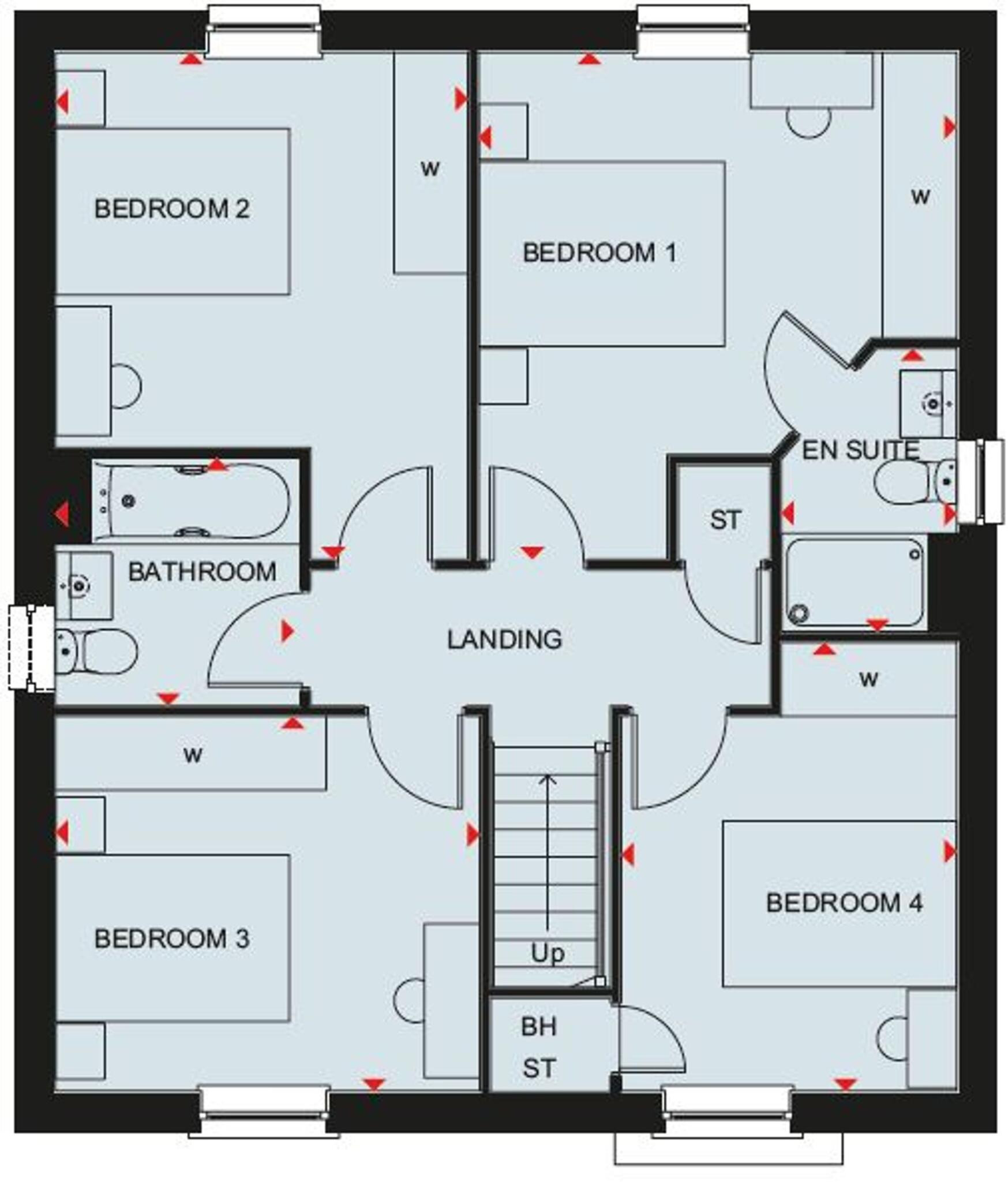 Wigston Meadows North, Newton Lane, LE18 floorplan