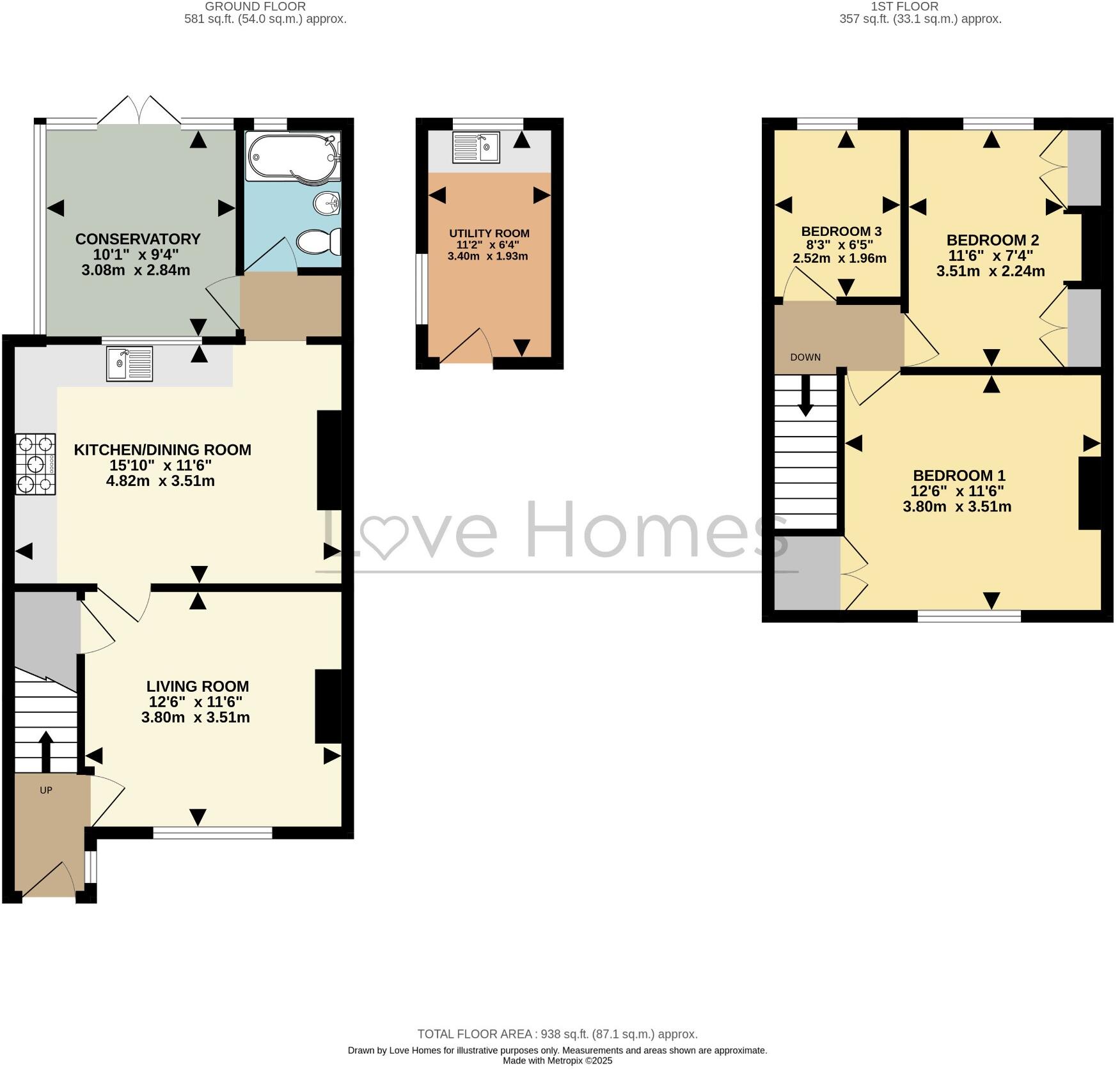 Flitwick Road, Westoning floorplan