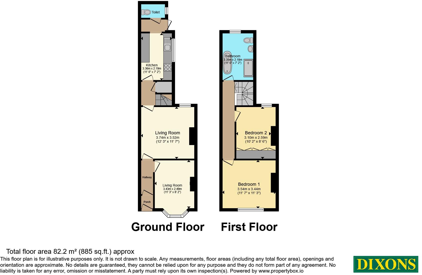 Gristhorpe Road, BIRMINGHAM, West Midlands, B29 floorplan