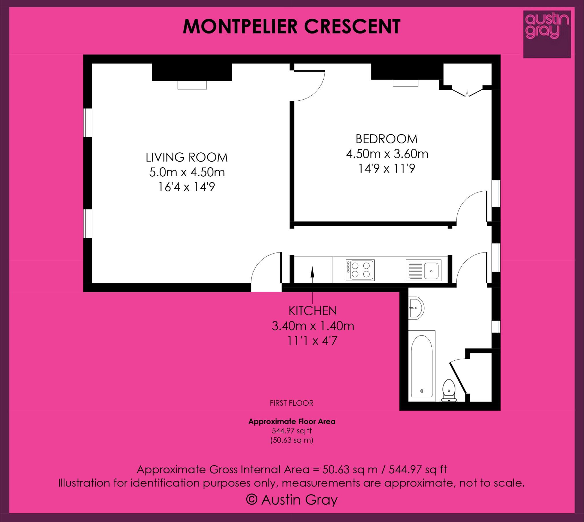 Montpelier Crescent, BN1 floorplan