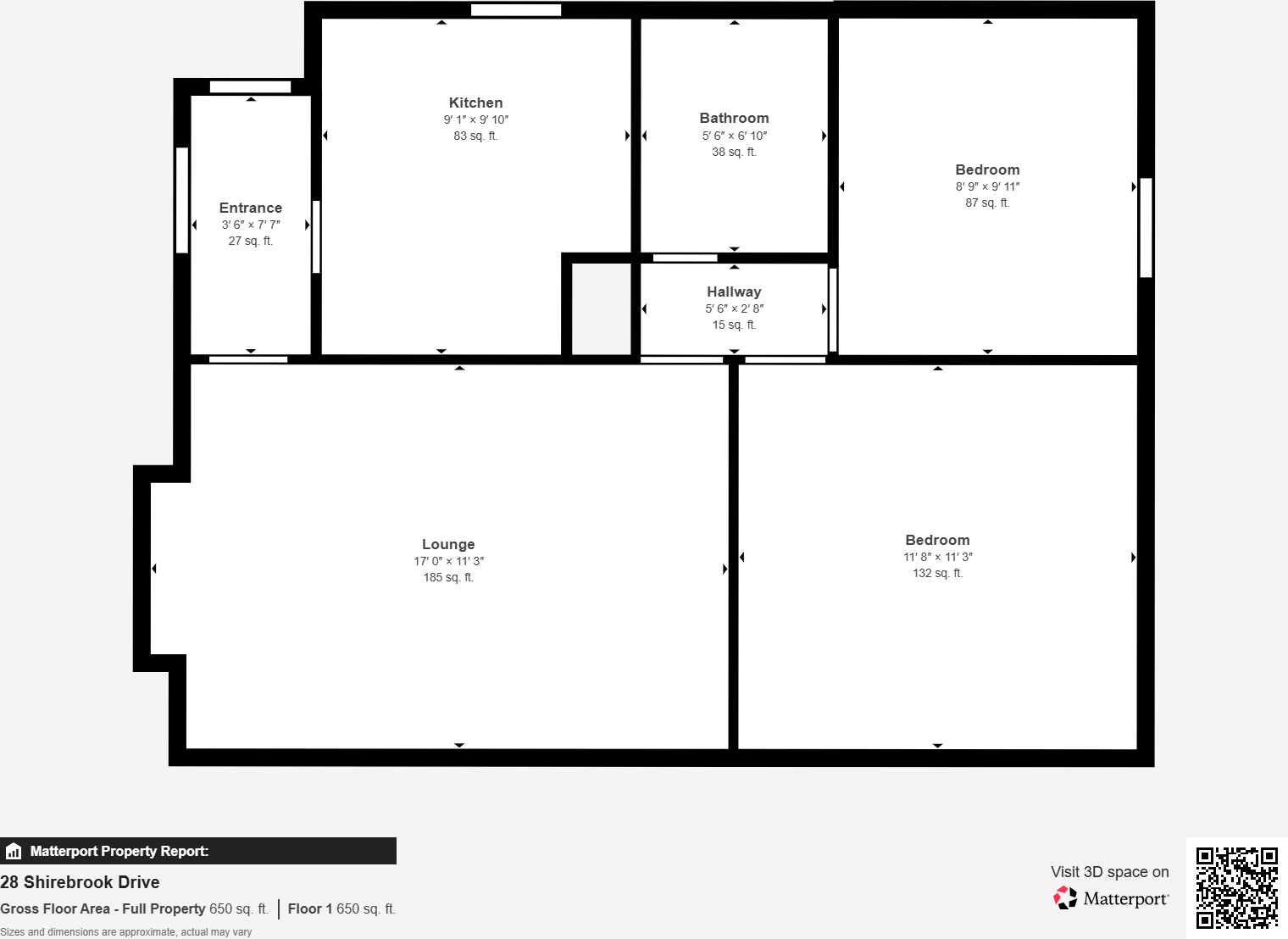 Shirebrook Drive, GLOSSOP, SK13 8RF floorplan